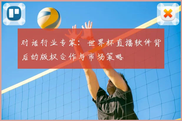 对话行业专家:世界杯直播软件背后的版权合作与市场策略